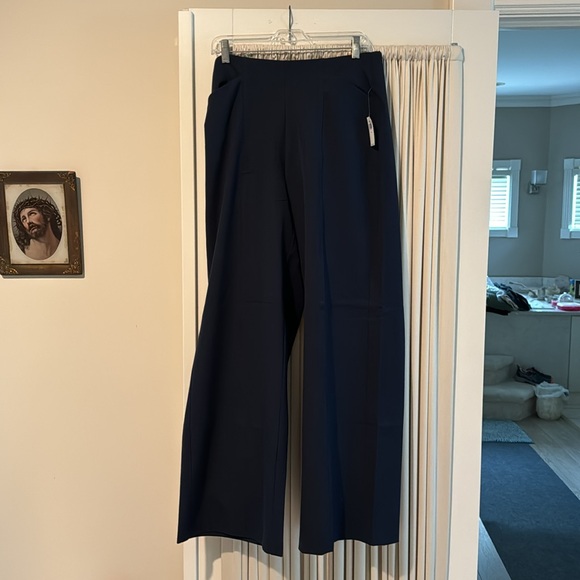 Brand new packaged, and with tags navy pull on trousers - Picture 1 of 8